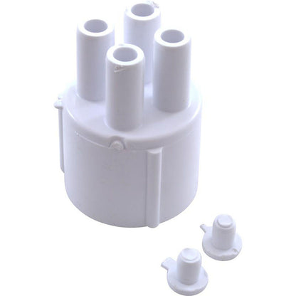 Colector, espiga lisa de 3/8", 4 puertos, transición, deslizamiento de 1"