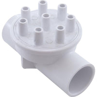 Manifold, 3/8"sb, 8 Port, Flow Thru, 1"s x 1"s