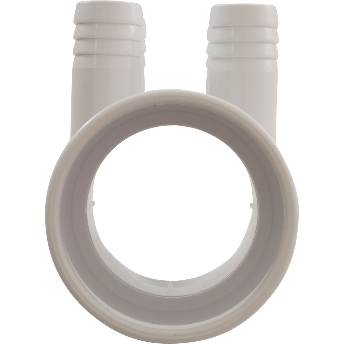Manifold, 3/4" Barb, 4 Port, Flow Thru, 2" Slip x 2" Slip