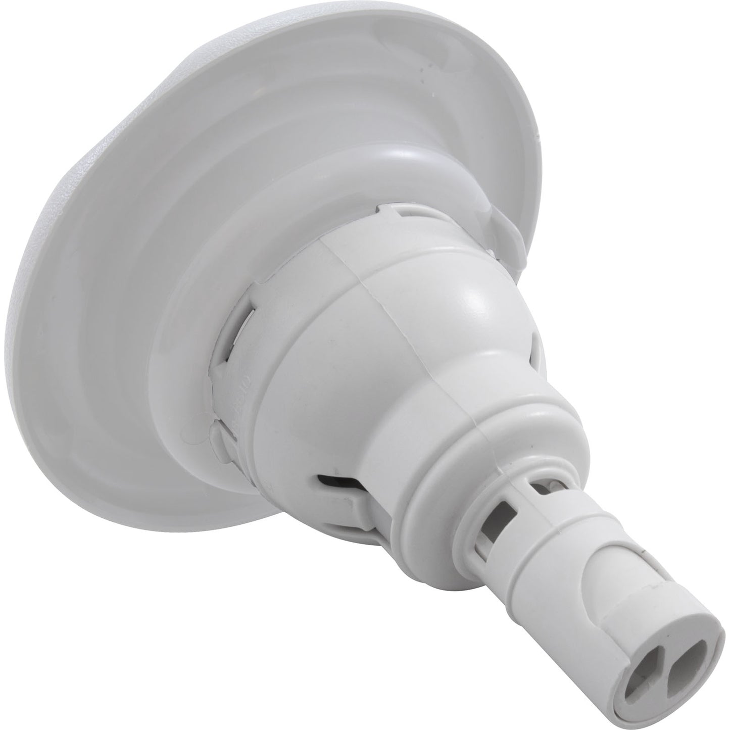 Jet Intl, WW Power Storm Gunite, 5"fd, Massage, Txt Scal, Wht