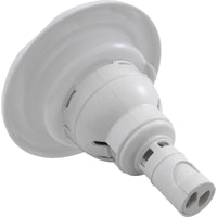Jet Intl, WW Power Storm Gunite, 5"fd, Massage, Txt Scal, Wht