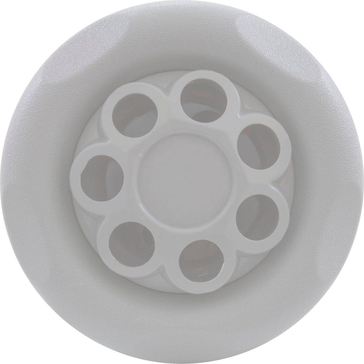 Jet Intl, WW Power Storm Gunite, 5"fd, Massage, Txt Scal, Wht