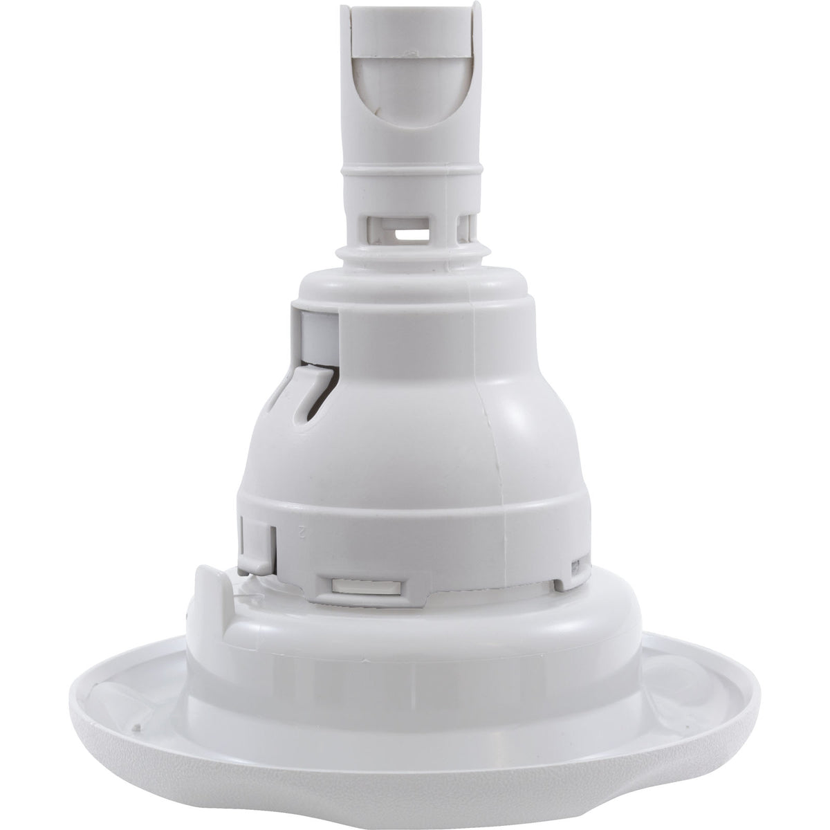 Jet Intl, WW Power Storm Gunite, 5"fd, Massage, Txt Scal, Wht