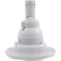 Jet Intl, WW Power Storm Gunite, 5"fd, Massage, Txt Scal, Wht