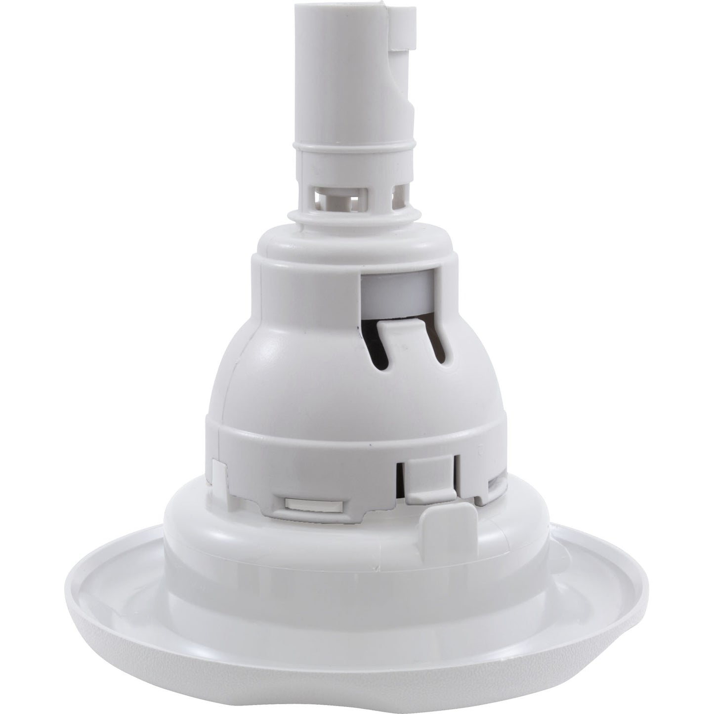 Jet Intl, WW Power Storm Gunite, 5"fd, Massage, Txt Scal, Wht