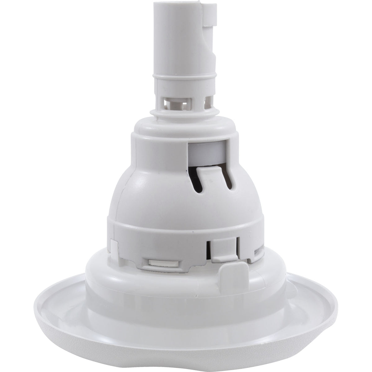 Jet Intl, WW Power Storm Gunite, 5"fd, Massage, Txt Scal, Wht