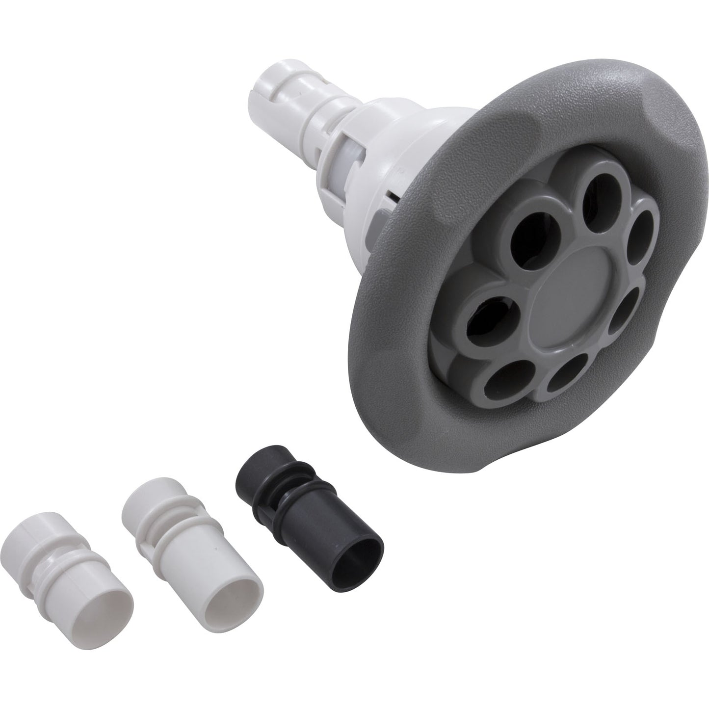 Jet Intl, WW Power Storm Gunite, 5"fd, Massage, Txt Scal, Gry