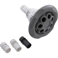 Jet Intl, WW Power Storm Gunite, 5"fd, Massage, Txt Scal, Gry