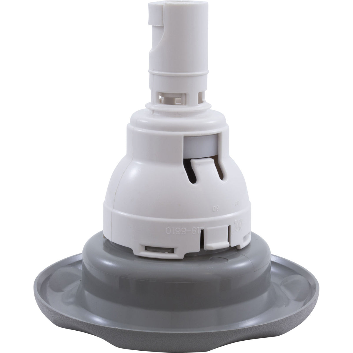 Jet Intl, WW Power Storm Gunite, 5"fd, Massage, Txt Scal, Gry