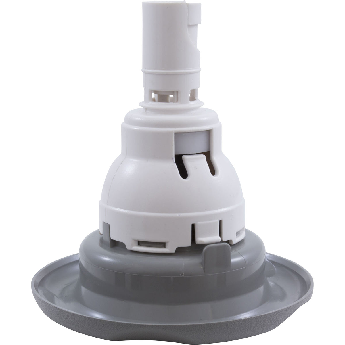 Jet Intl, WW Power Storm Gunite, 5"fd, Massage, Txt Scal, Gry