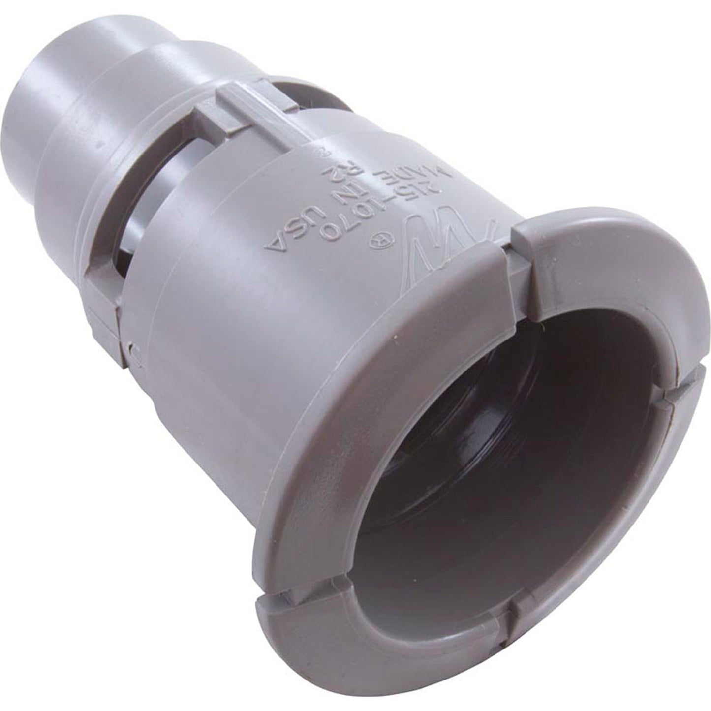 Wall Fitting, Waterway Poly Gunite, Gray