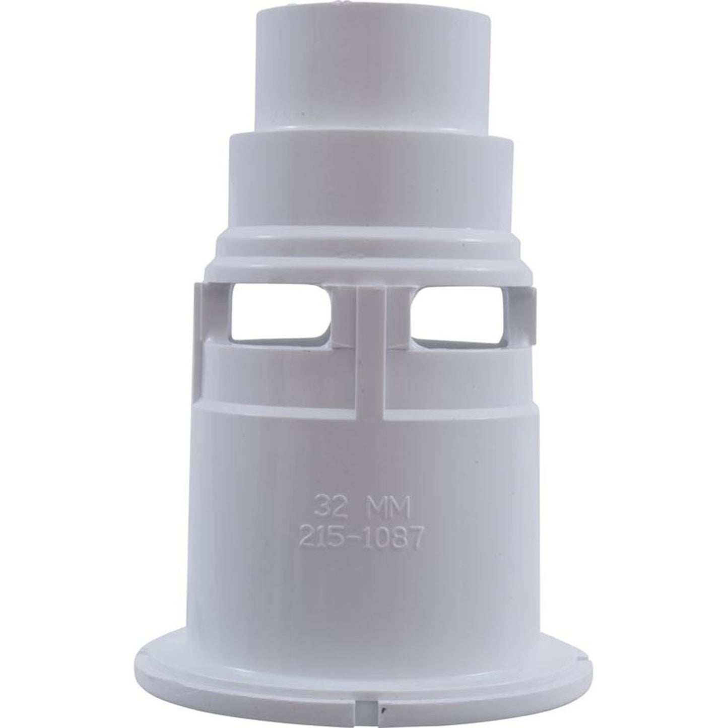 Wall Fitting, Waterway Poly Gunite, White