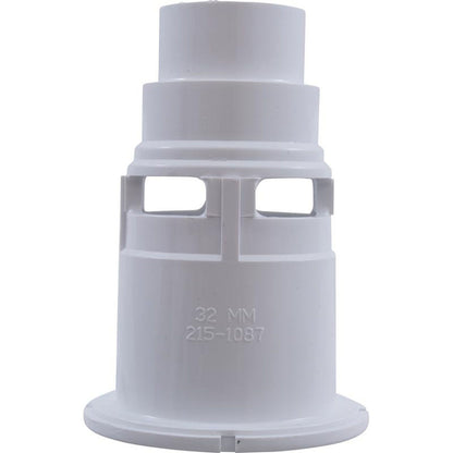 Wall Fitting, Waterway Poly Gunite, White