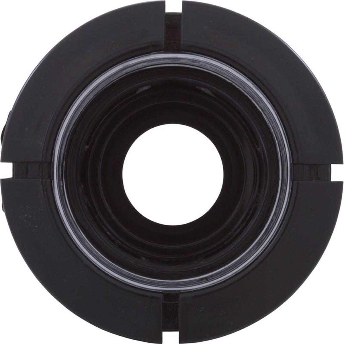 Wall Fitting, Waterway Poly Gunite, Black