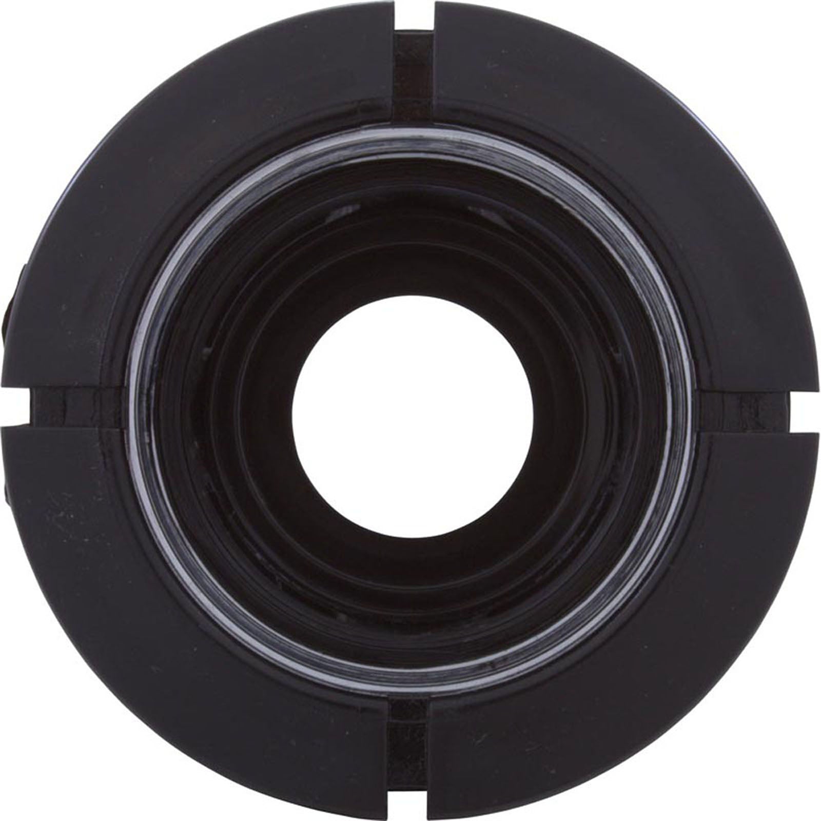 Wall Fitting, Waterway Poly Gunite, Black