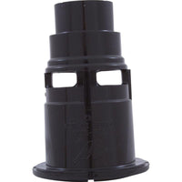 Wall Fitting, Waterway Poly Gunite, Black