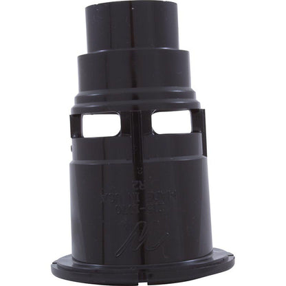 Wall Fitting, Waterway Poly Gunite, Black