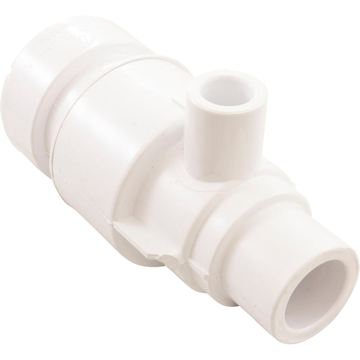 Jet Body Assy, WW Poly Strm Gunite, a1"spg, w1-1/2"spg, Wht, Thd