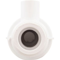 Jet Body Assy, WW Poly Strm Gunite, a1"spg, w1-1/2"spg, Wht, Thd