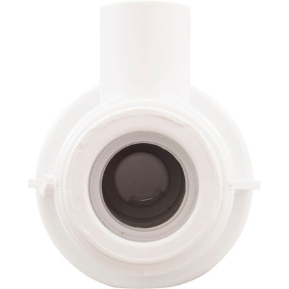 Conjunto de cuerpo de chorro, WW Poly Strm Gunite, a1"spg, w1-1/2"spg, blanco, rosca