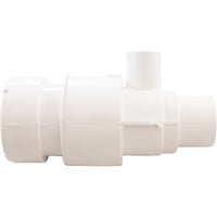 Jet Body Assy, WW Poly Strm Gunite, a1"spg, w1-1/2"spg, Wht, Thd