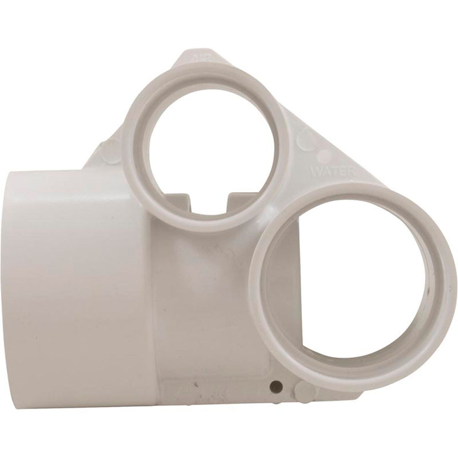 Jet Body Assembly, WW Poly Storm Gunite, a1-1/2"s, w2"s, Tee, Wht, Thd