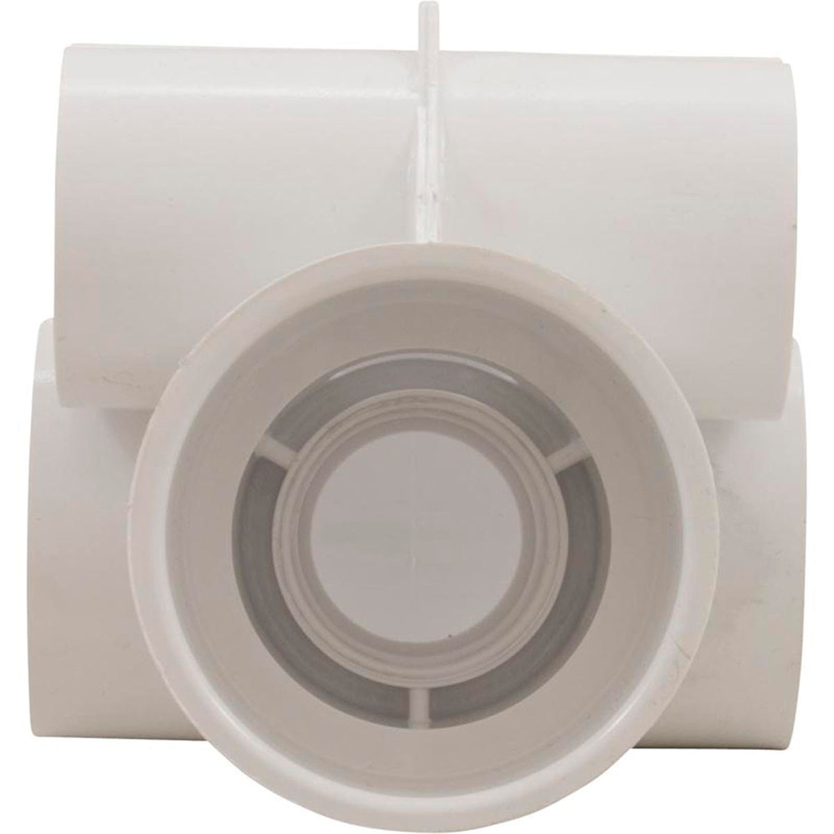 Jet Body Assembly, WW Poly Storm Gunite, a1-1/2"s, w2"s, Tee, Wht, Thd