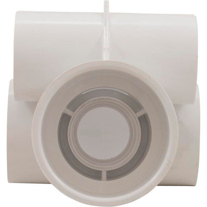 Conjunto de cuerpo de chorro, WW Poly Storm Gunite, a1-1/2", a2", T, blanco, rosca