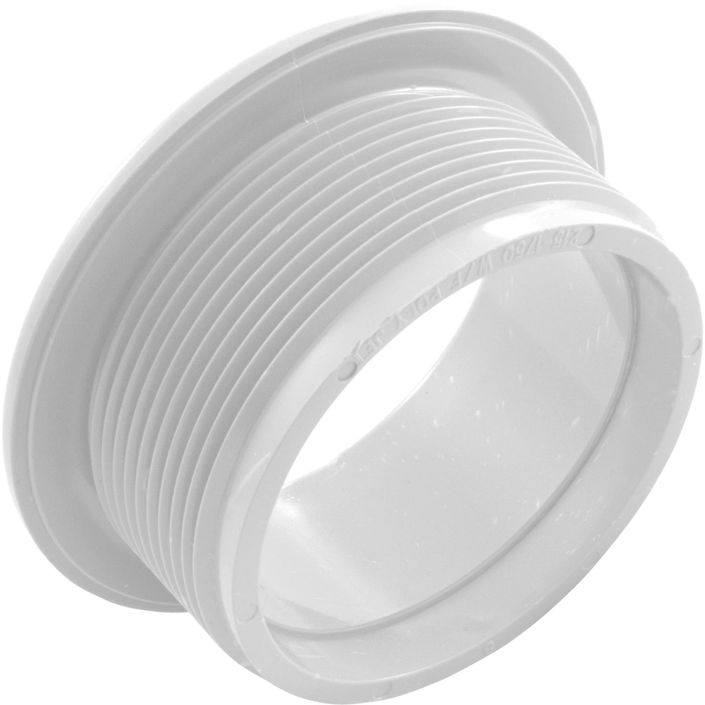 Accesorio de pared Waterway CAD Jet, tamaño de orificio de 2-1/2", color blanco
