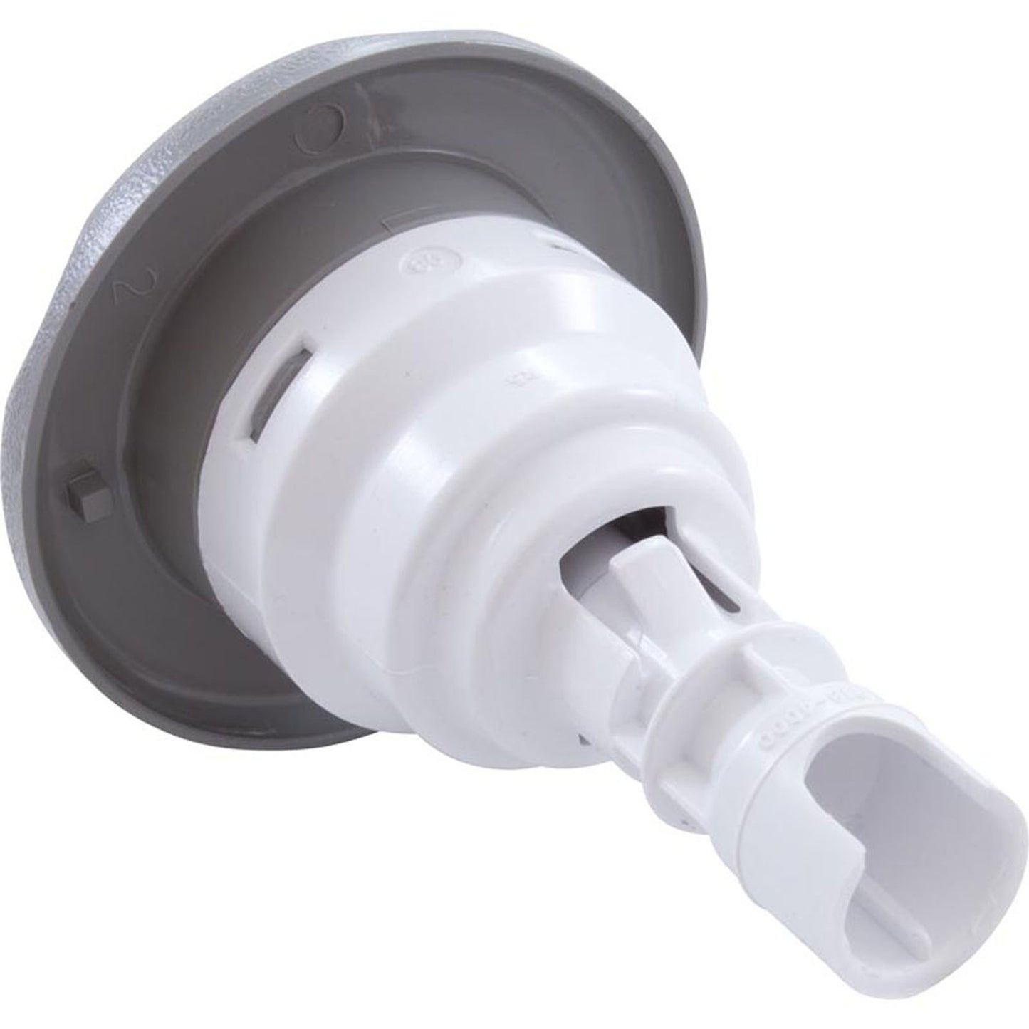 Jet Intl, WW Poly Storm, 3-3/8"fd, Roto, Textured Scal, Gry