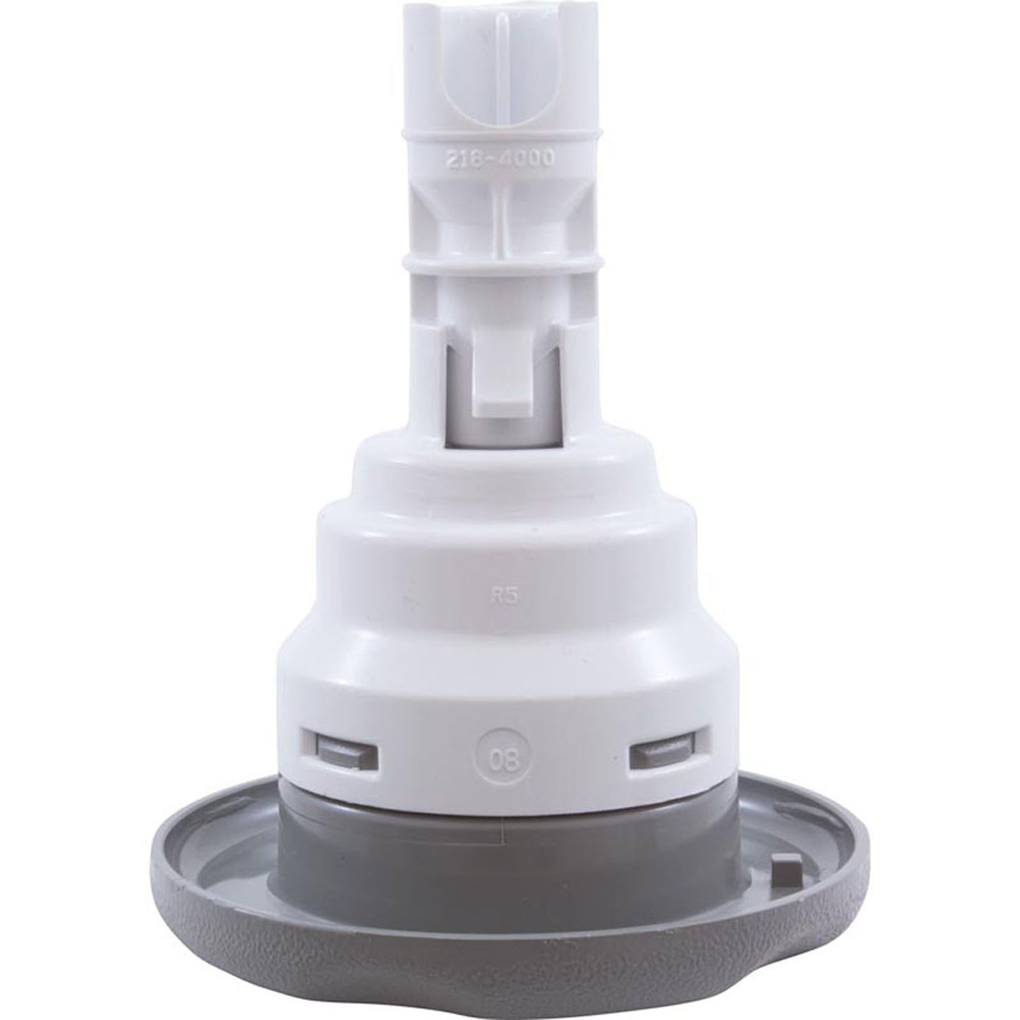 Jet Intl, WW Poly Storm, 3-3/8"fd, Roto, Textured Scal, Gry