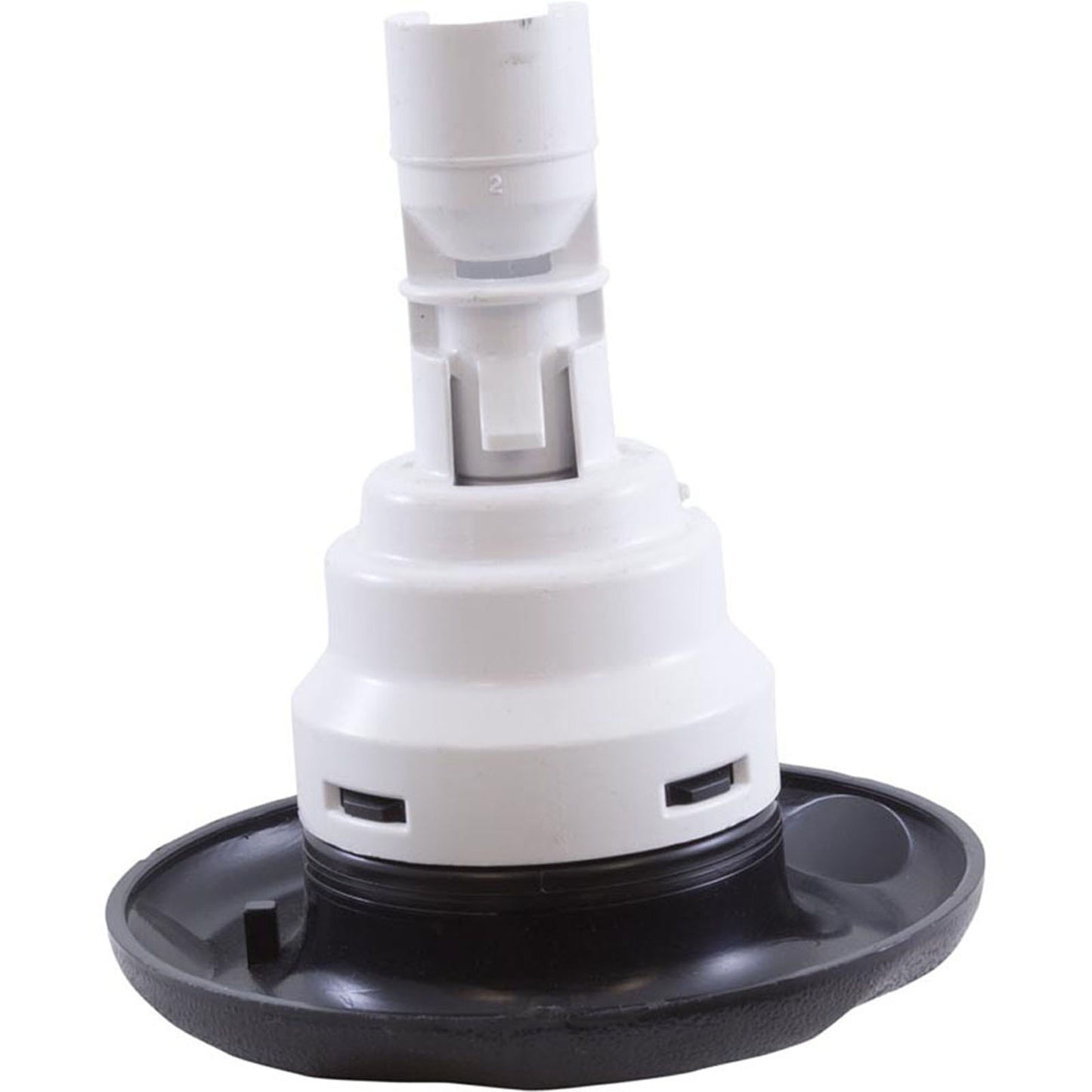 Jet Intl, WW Poly Storm, 4"fd, Massage, Txt Scal, Blk