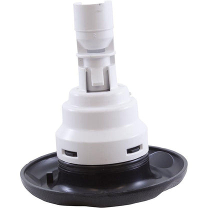 Jet Intl, WW Poly Storm, 4"fd, Massage, Txt Scal, Blk