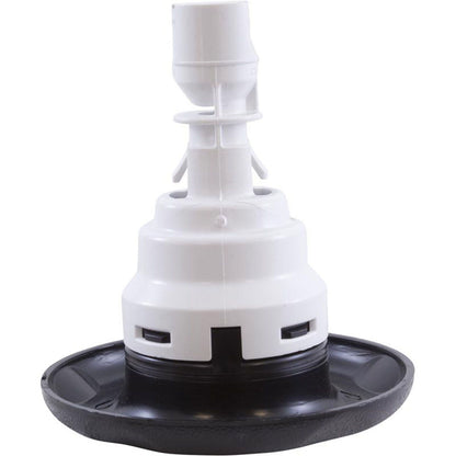 Jet Intl, WW Poly Storm, 4"fd, Massage, Txt Scal, Blk