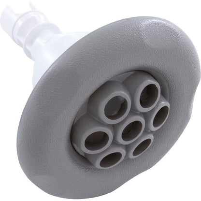 Jet Intl, WW Poly Storm, 4"fd, Massage, Txt Scal, Gry