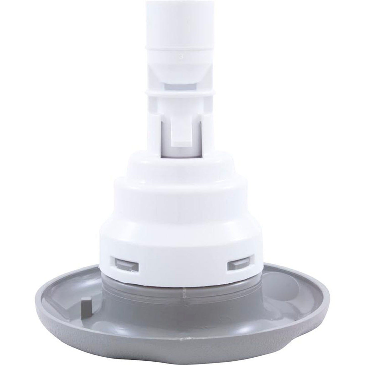 Jet Intl, WW Poly Storm, 4"fd, Massage, Txt Scal, Gry