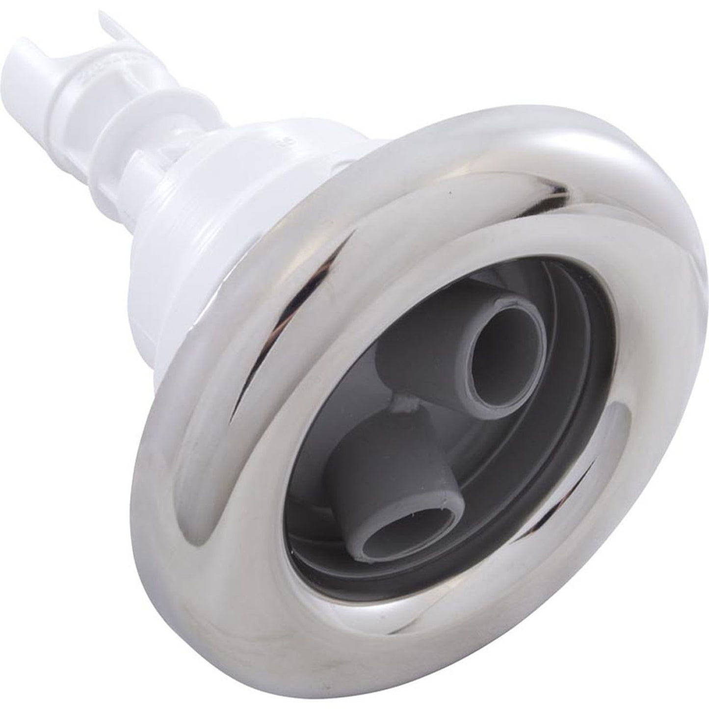 Waterway Plastics-Jet Intl, WW Poly Storm, 3-3/8"fd, Twin Roto, Smth, SS/Gry