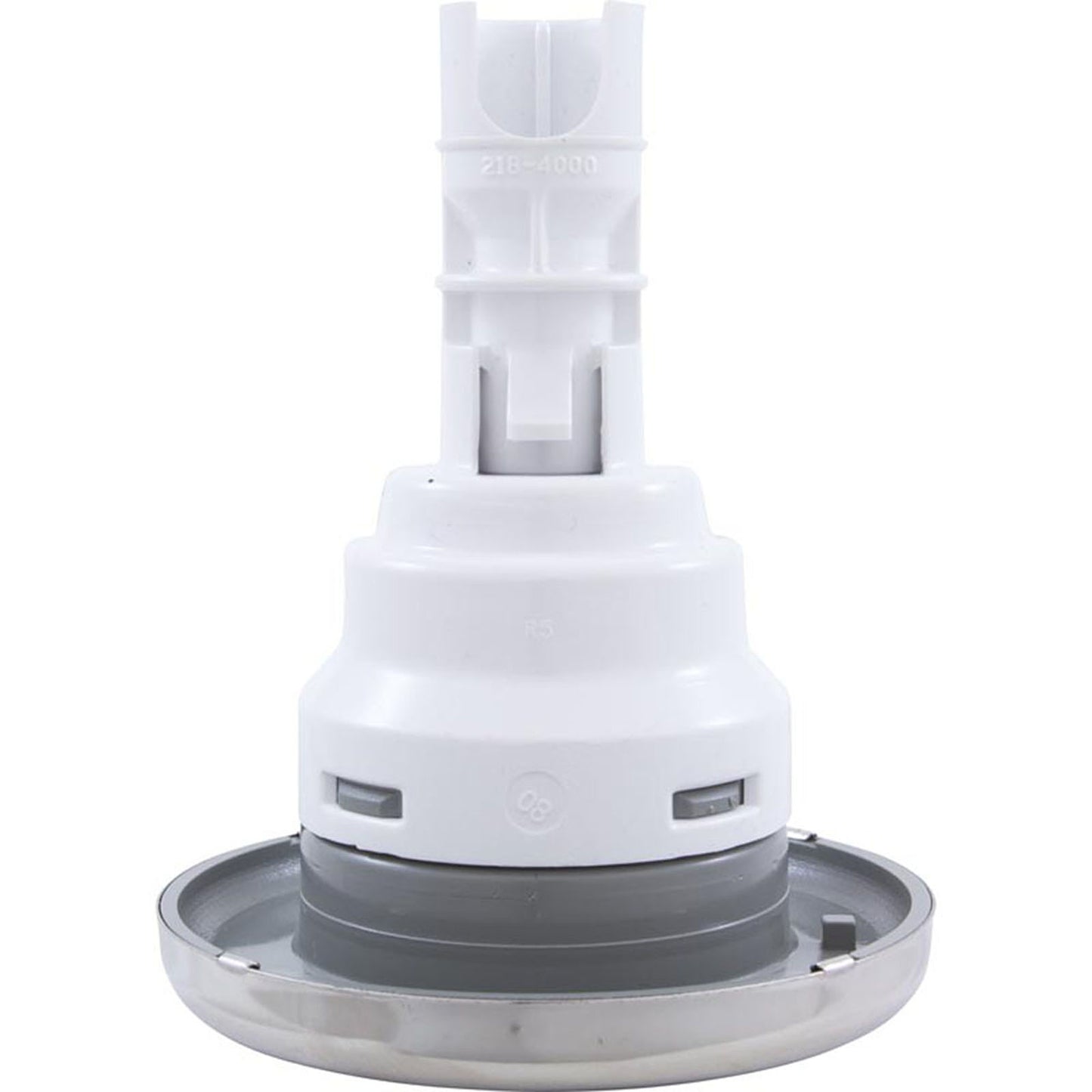 Jet Intl, WW Poly Storm, 3-3/8"fd, Massage, Smth, SS/Gry