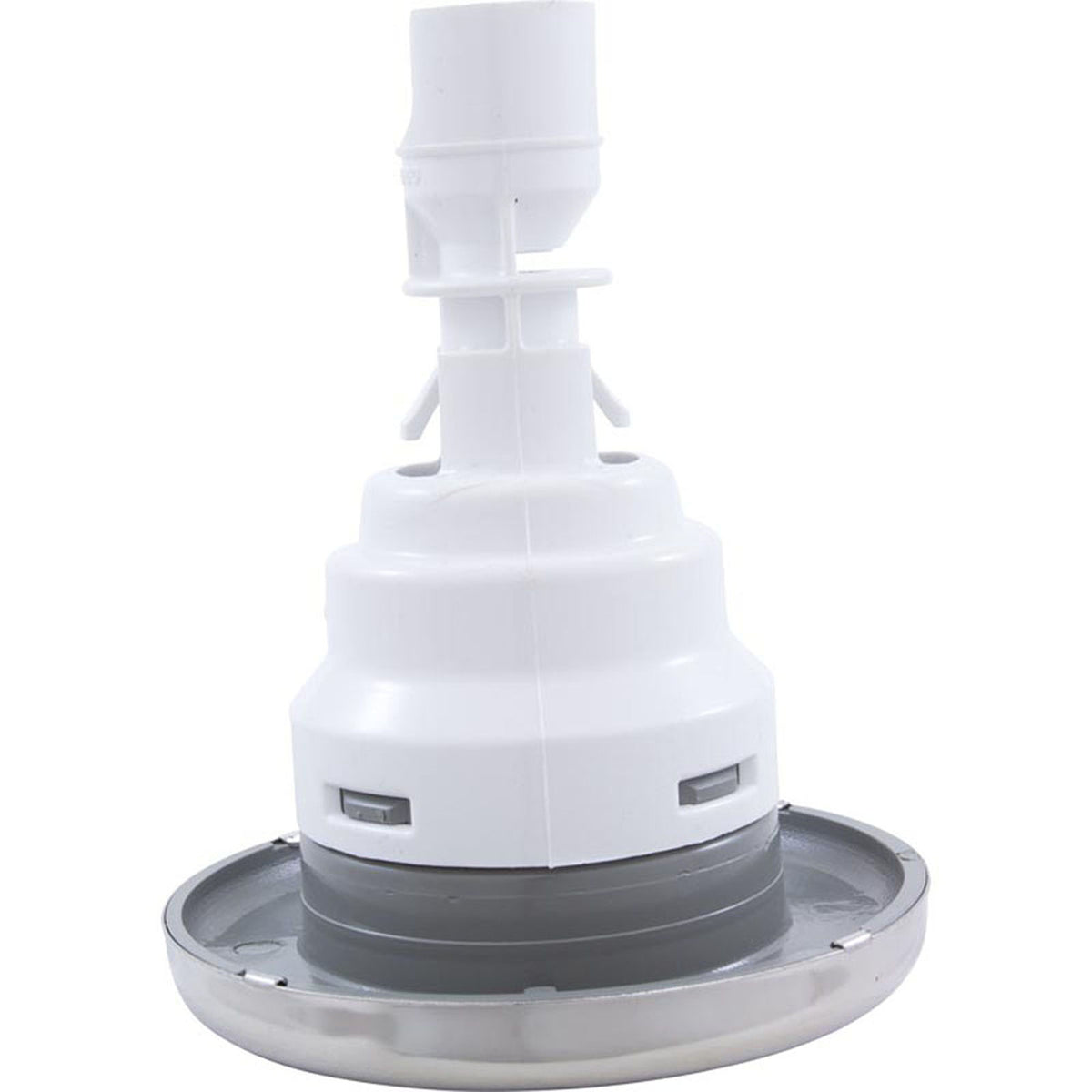 Jet Intl, WW Poly Storm, 3-3/8"fd, Massage, Smth, SS/Gry