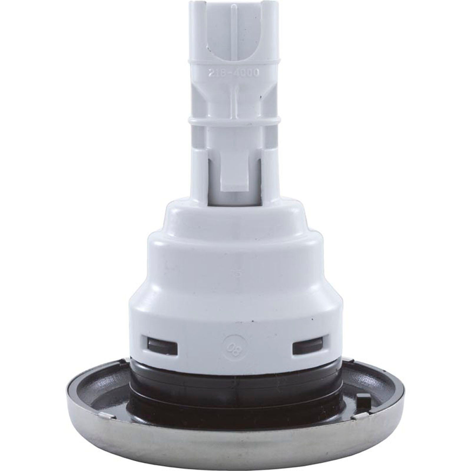 Jet Intl, WW Poly Storm, 3-3/8"fd, Massage, Smth, SS/Blk