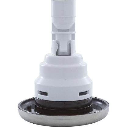 Jet Intl, WW Poly Storm, 3-3/8"fd, Massage, Smth, SS/Blk