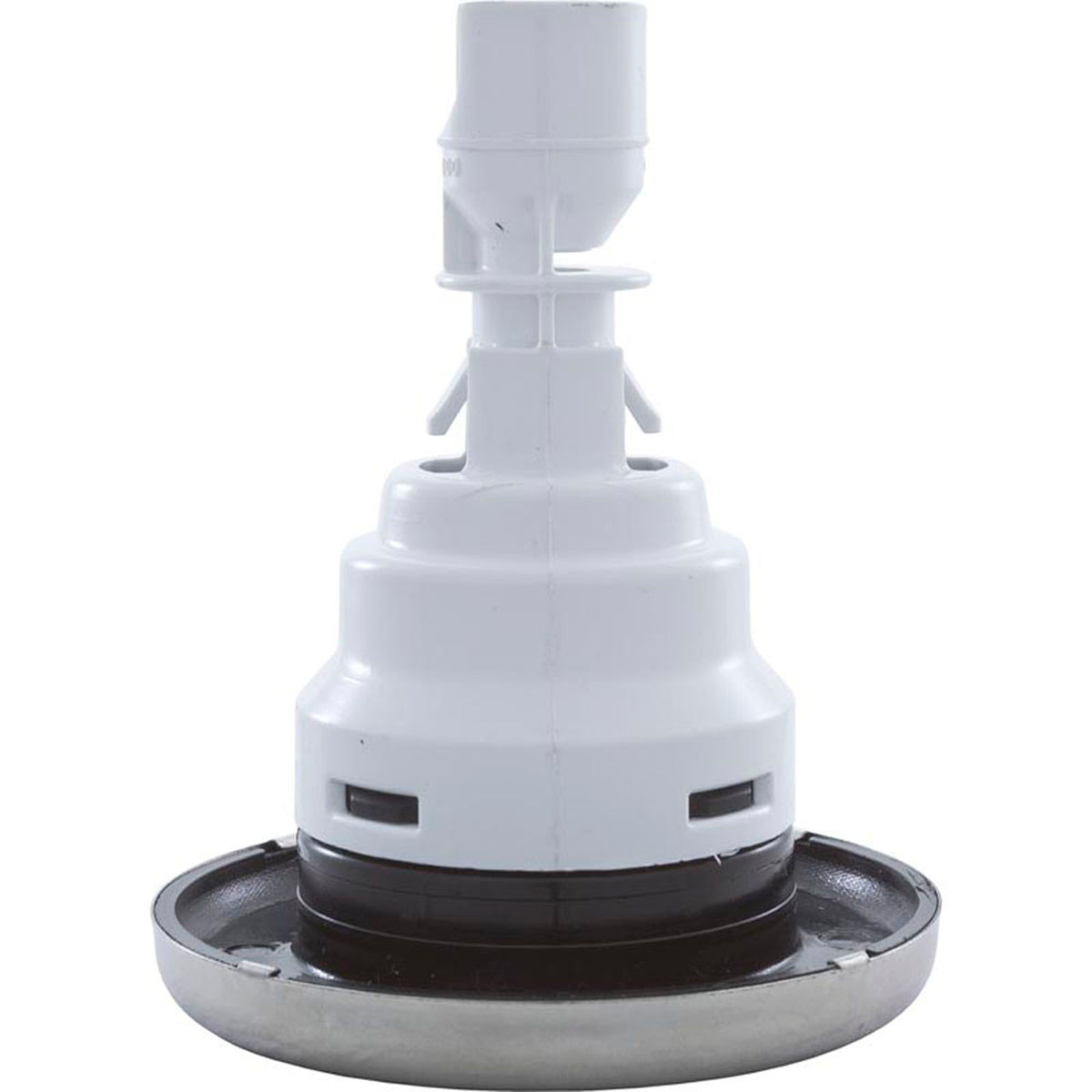 Jet Intl, WW Poly Storm, 3-3/8"fd, Massage, Smth, SS/Blk