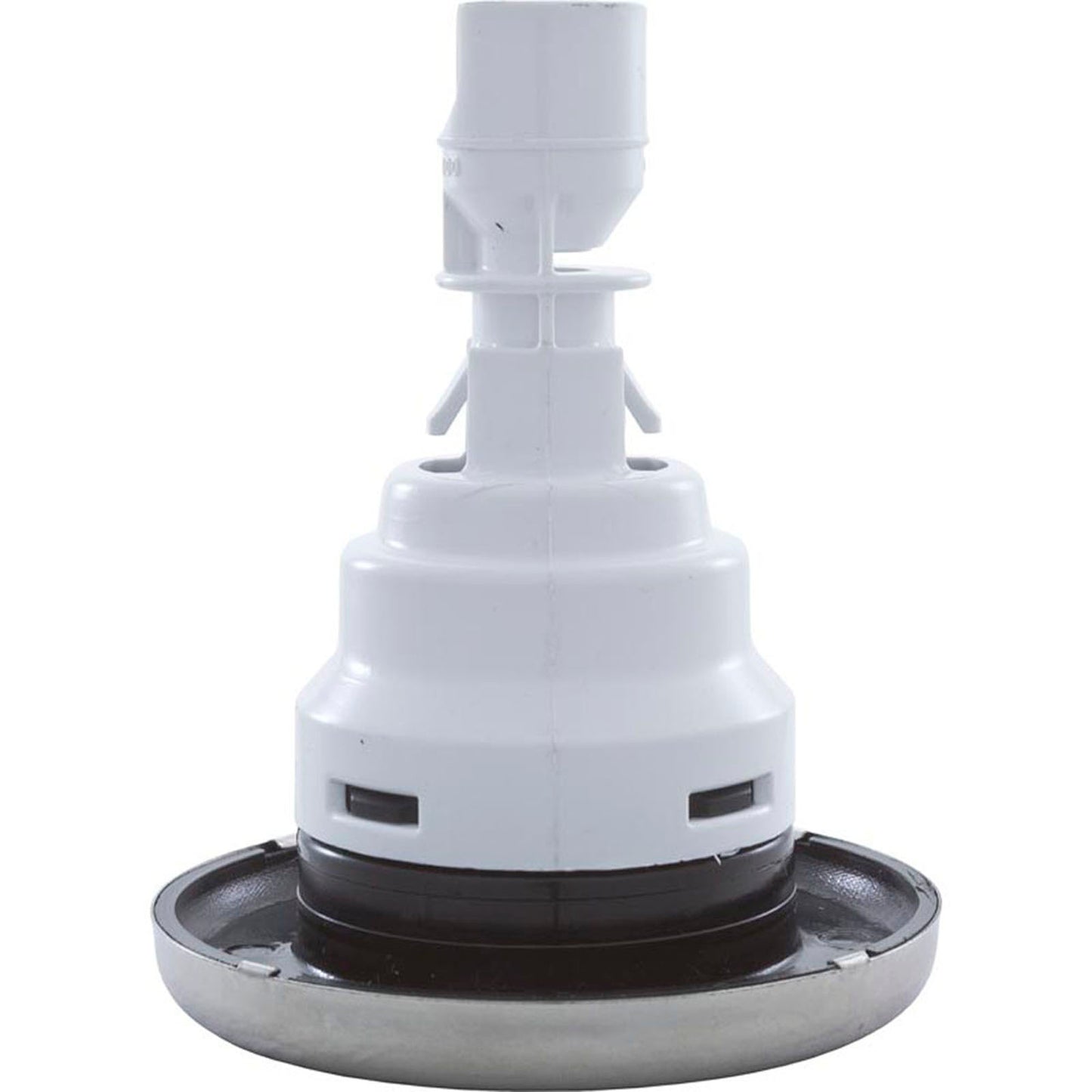 Jet Intl, WW Poly Storm, 3-3/8"fd, Massage, Smth, SS/Blk