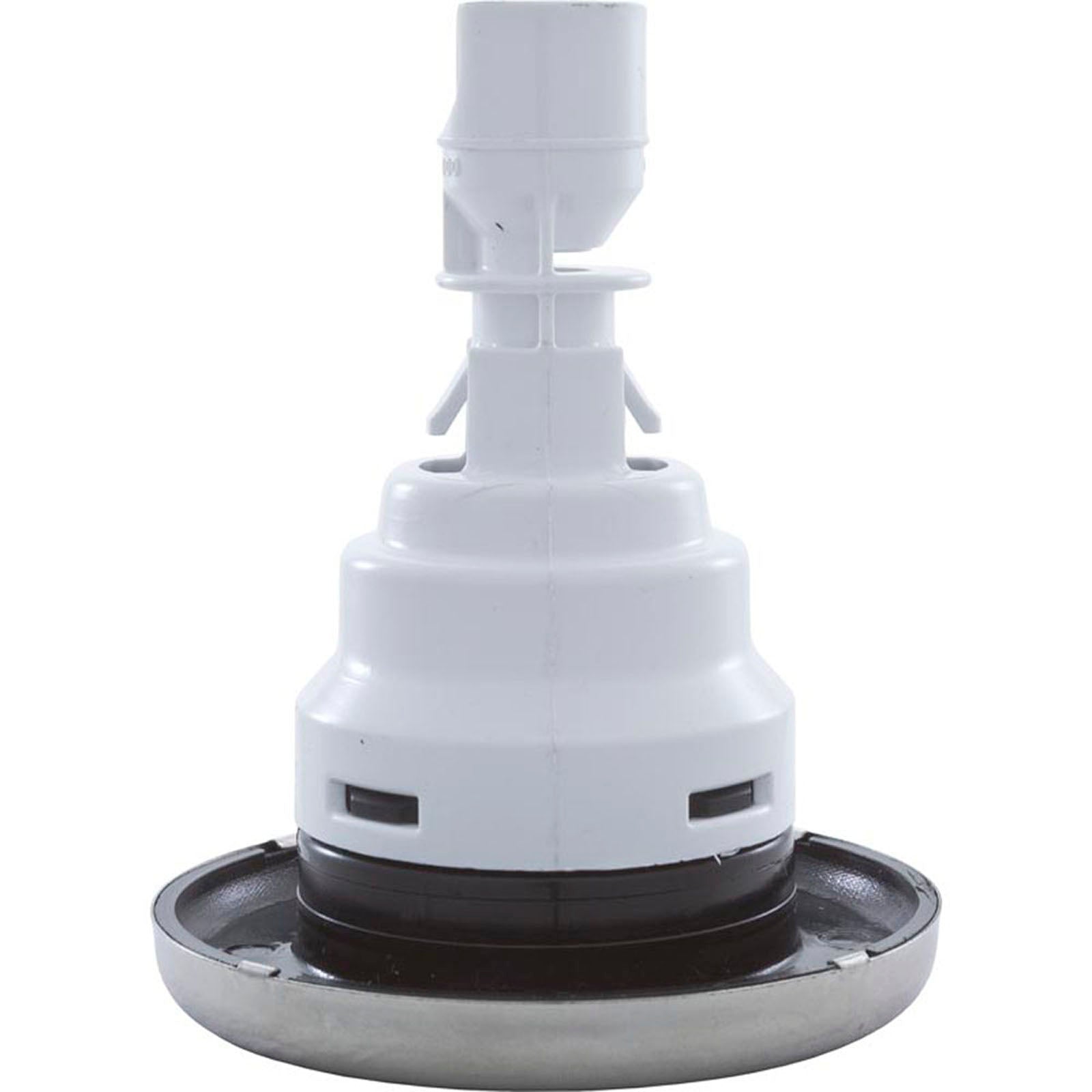 Jet Intl, WW Poly Storm, 3-3/8"fd, Massage, Smth, SS/Blk