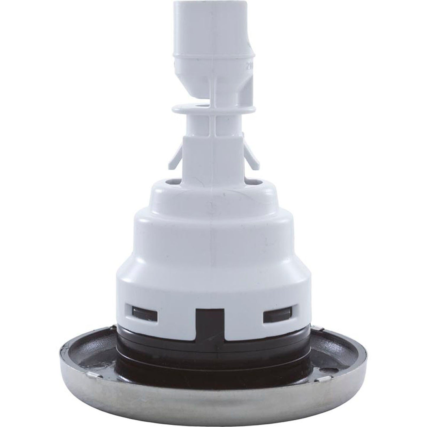 Jet Intl, WW Poly Storm, 3-3/8"fd, Massage, Smth, SS/Blk