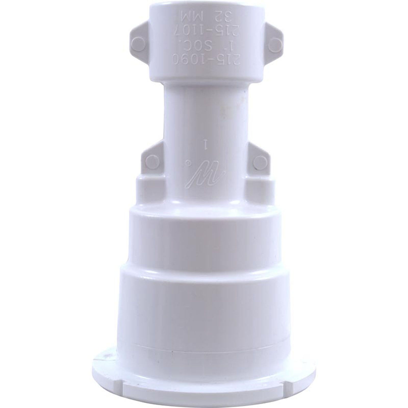 Waterway Plastics-Wall Fitting, Waterway Poly Storm Gunite, White