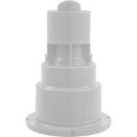 Wall Fitting, Waterway Poly Storm Gunite, White, Thread-In