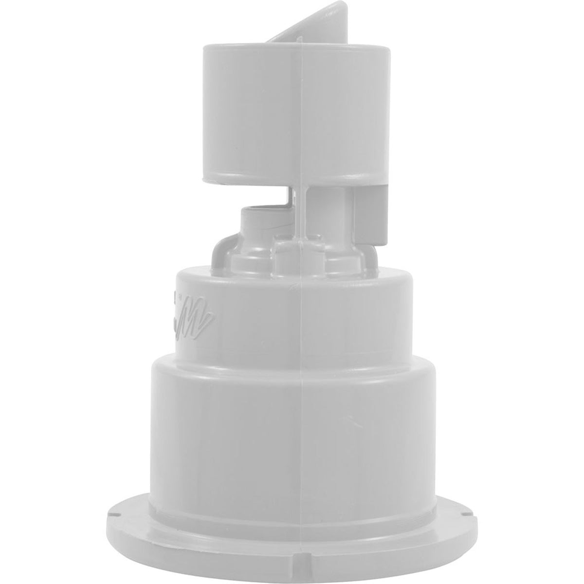 Wall Fitting, Waterway Poly Storm Gunite, White, Thread-In