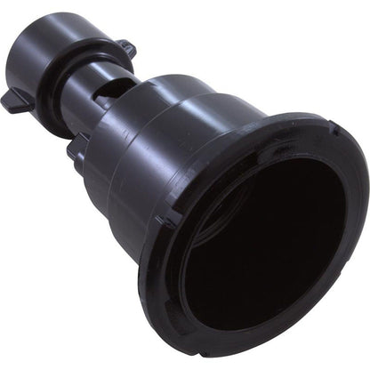 Wall Fitting, Waterway Poly Storm Gunite, 3-3/16"fd, Black