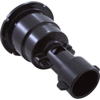 Wall Fitting, Waterway Poly Storm Gunite, 3-3/16"fd, Black